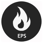 EPS - porn signalizace - ikona ikona